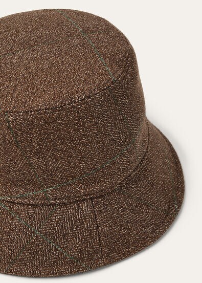 AGATA BUCKET CASH CHEVIOT STORM