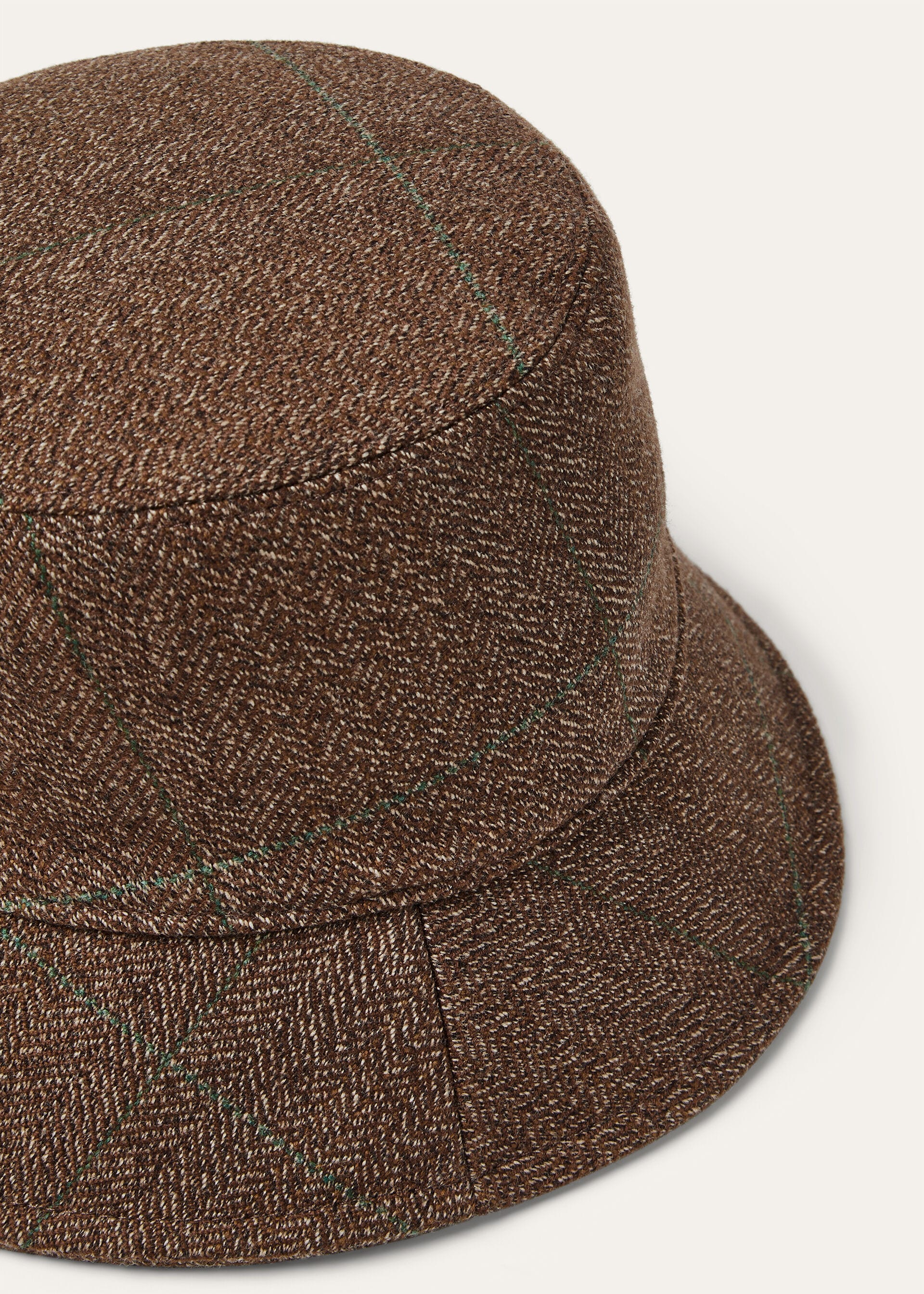 AGATA BUCKET CASH CHEVIOT STORM
