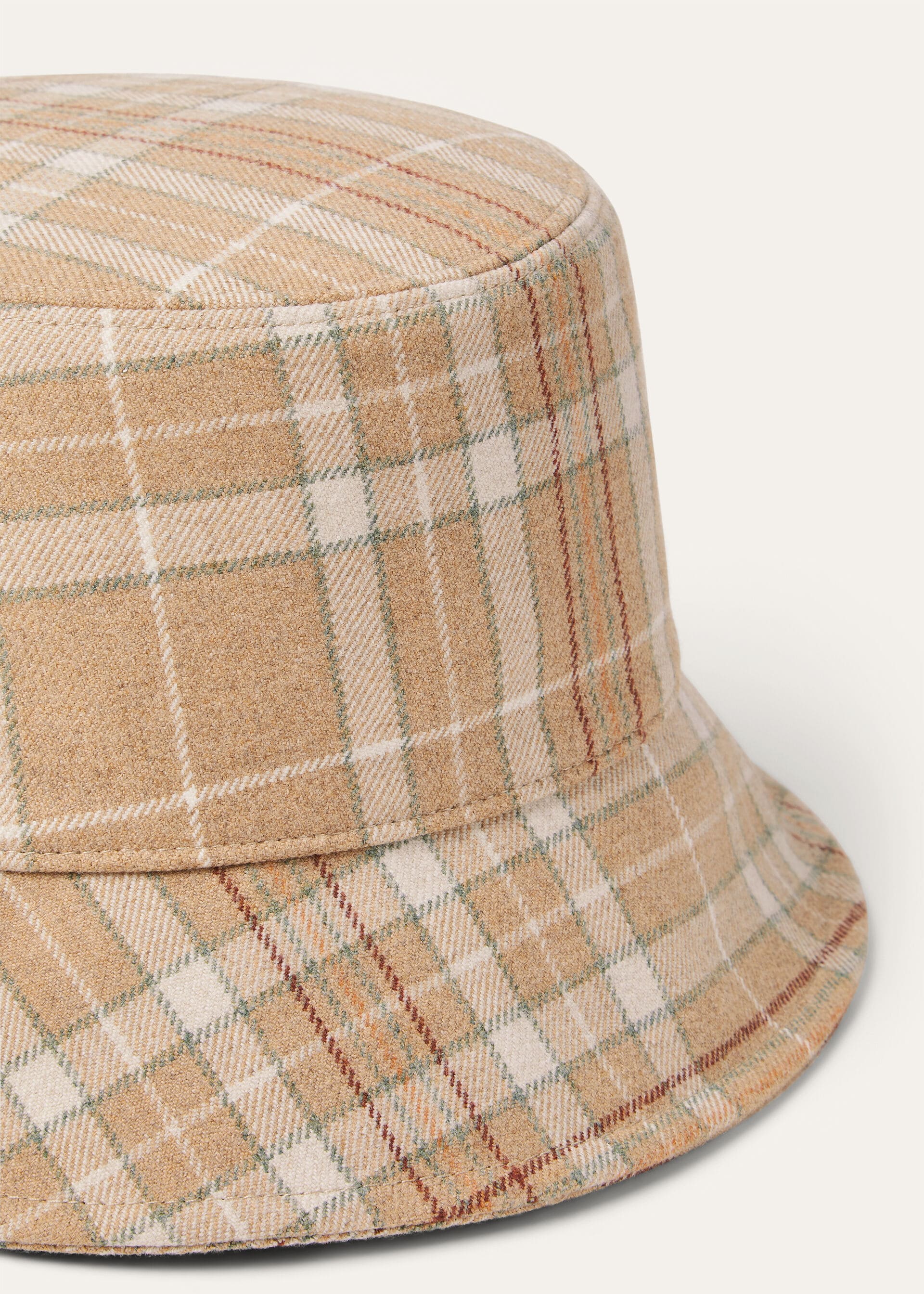 AGATA BUCKET LORO CLAN FLANNEL STORM