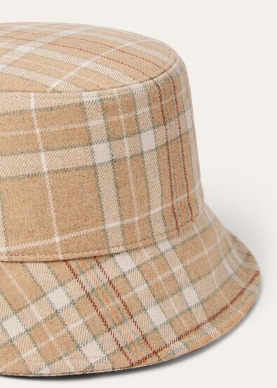 AGATA BUCKET LORO CLAN FLANNEL STORM
