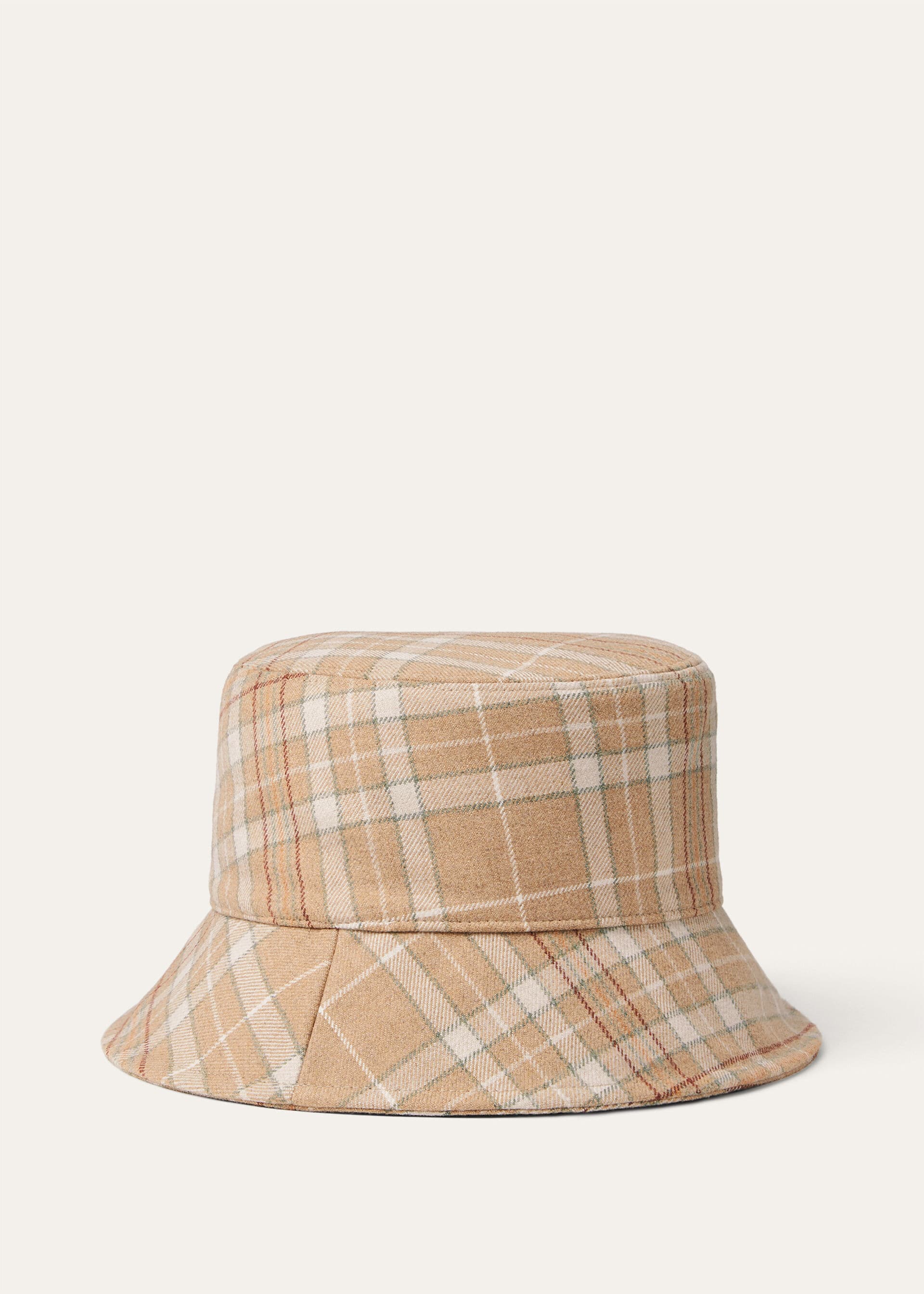 AGATA BUCKET LORO CLAN FLANNEL STORM