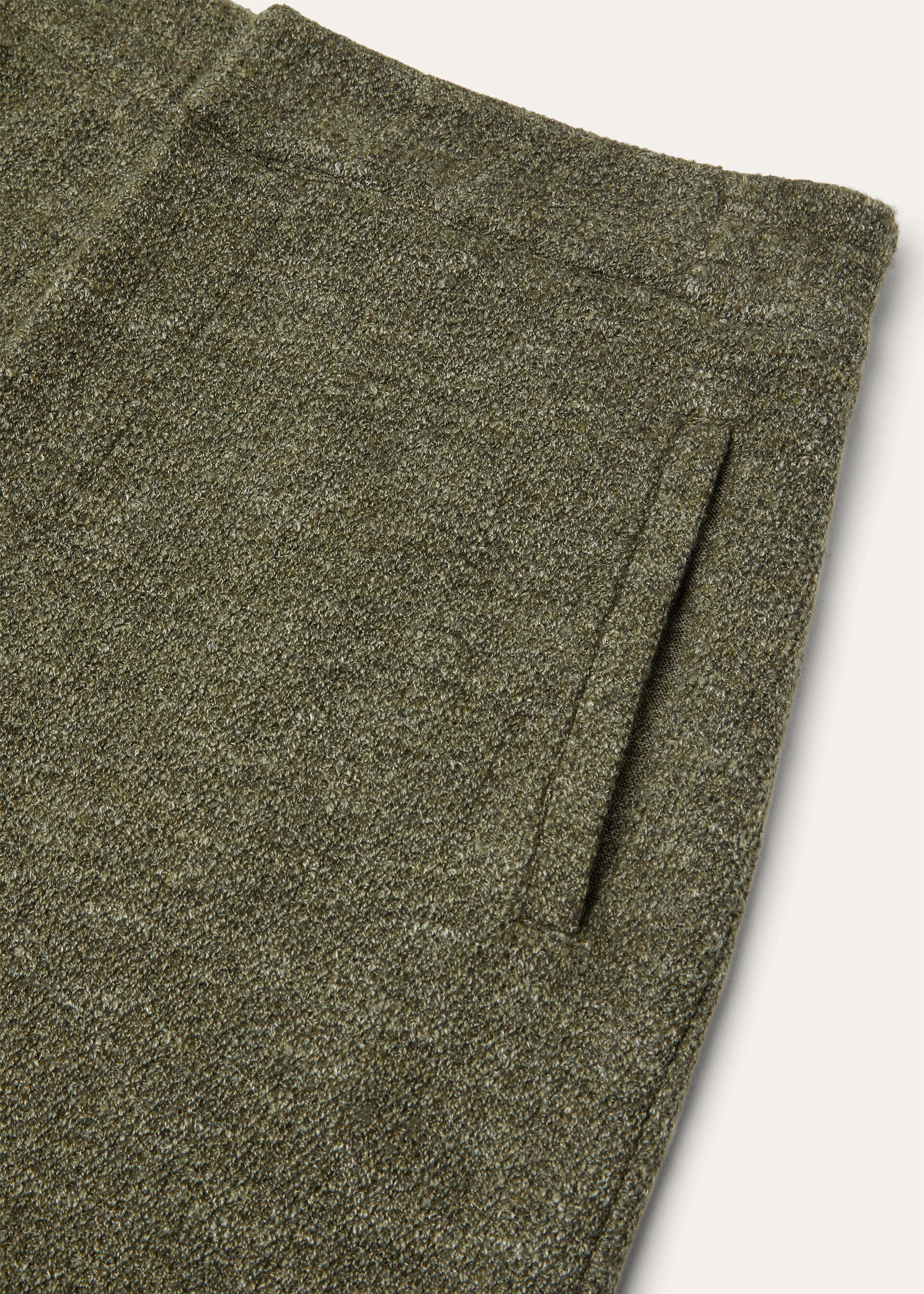 CELLINA PANTS MOULINE WOOL LINEN SILK