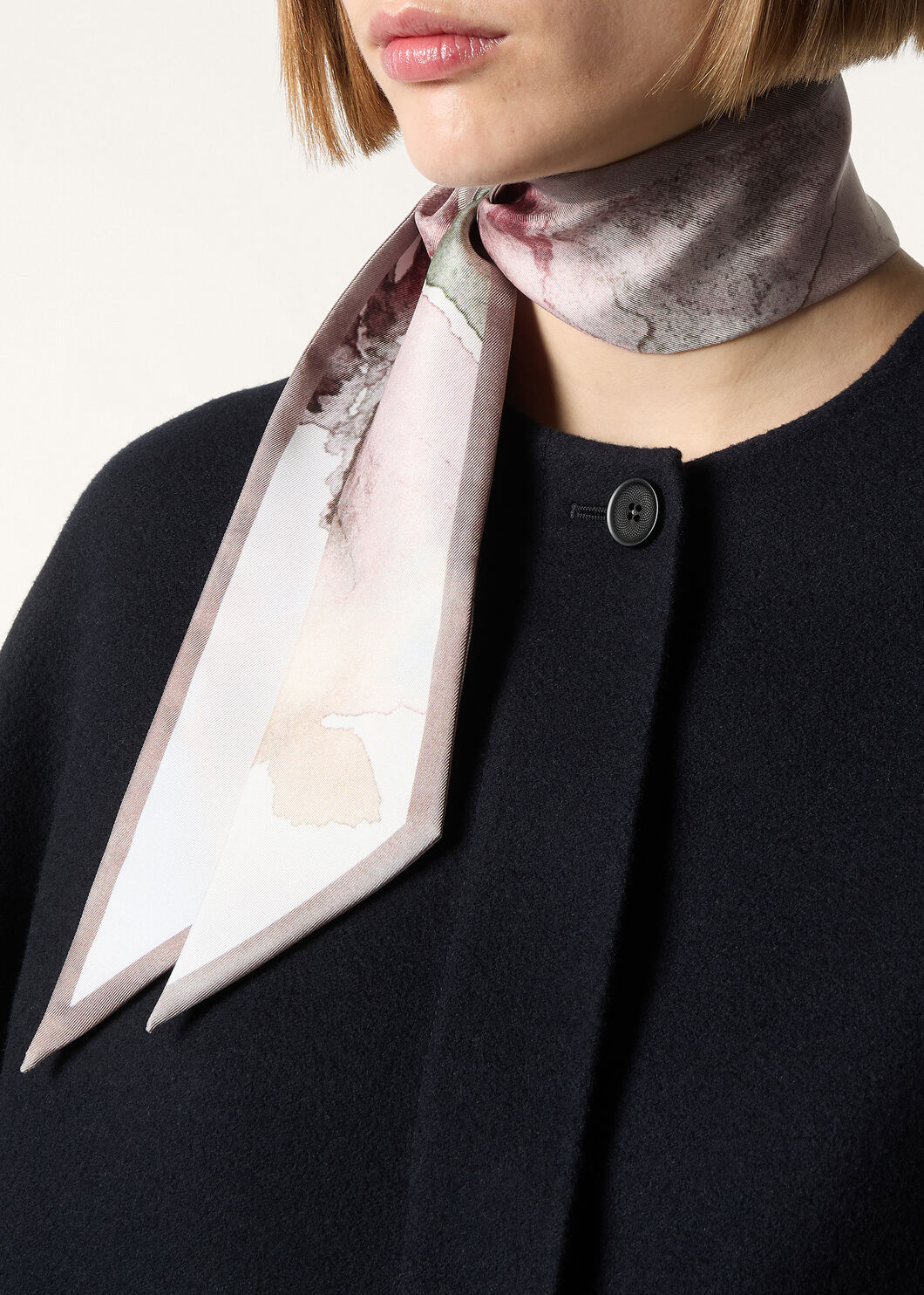 LORO PIANA NATURA ARGENTINA TIE BAND 108 SILK TW