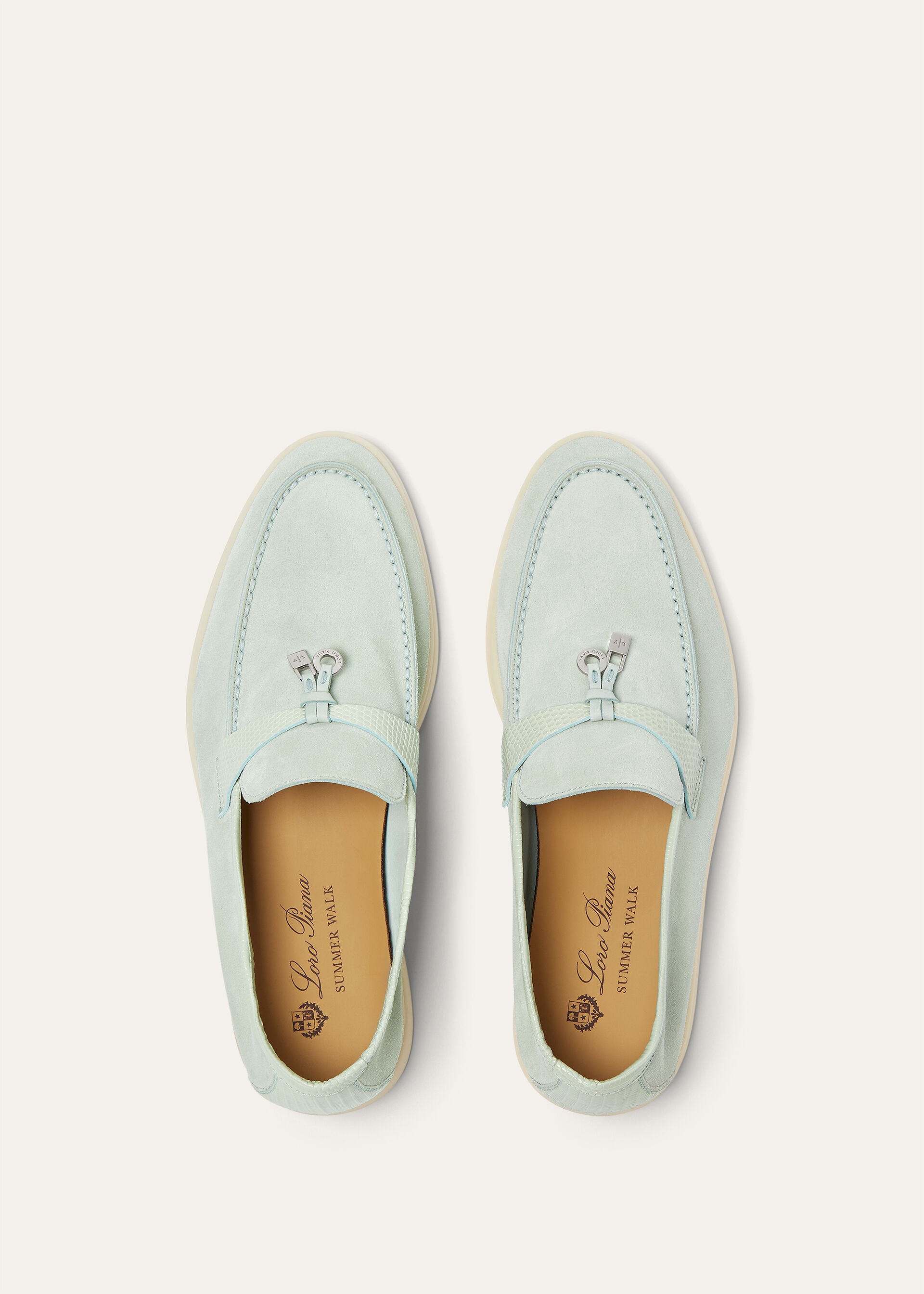 SUMMER CHARMS WALK SILKY SUEDE & LIZARD