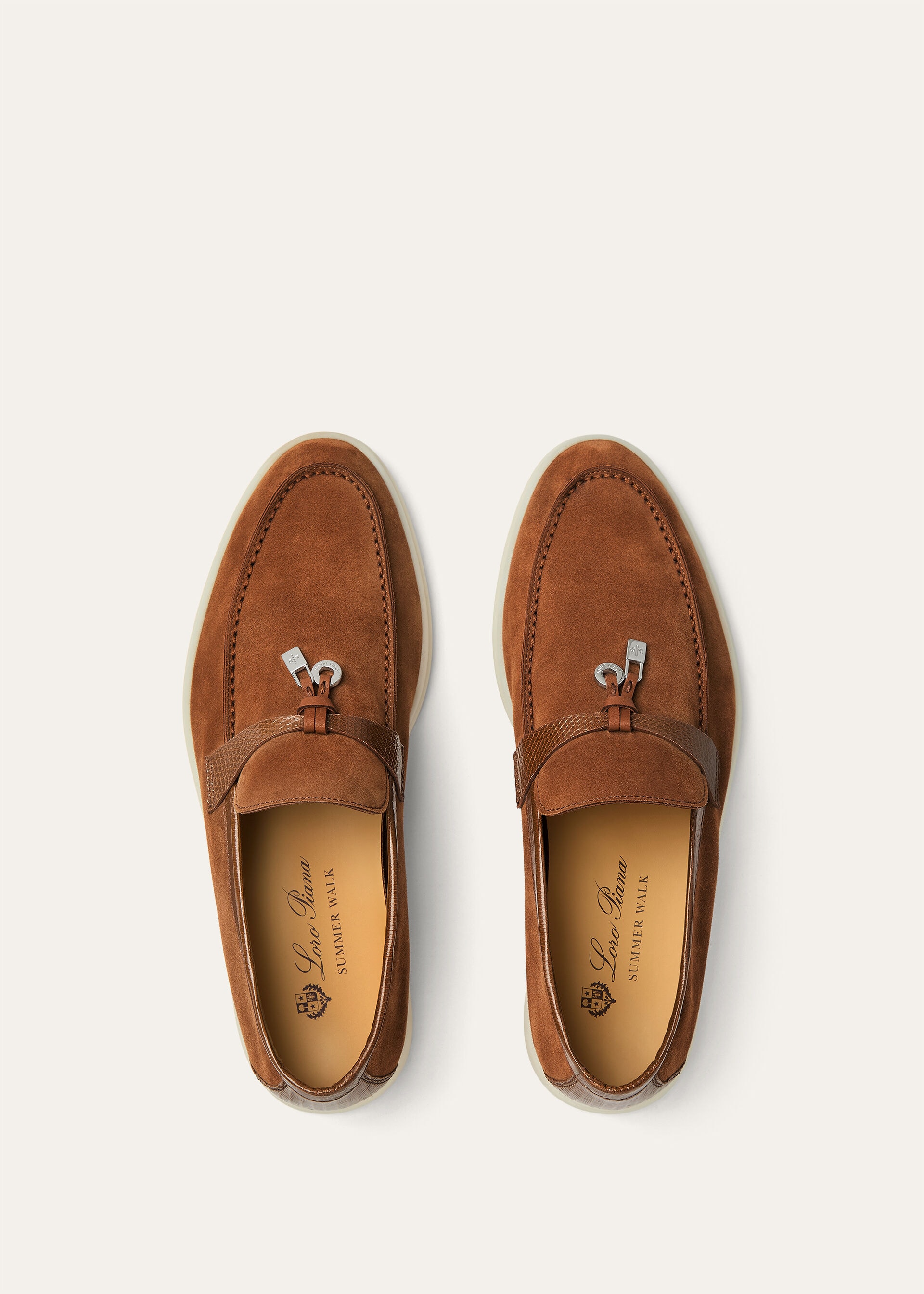 SUMMER CHARMS WALK SILKY SUEDE & LIZARD