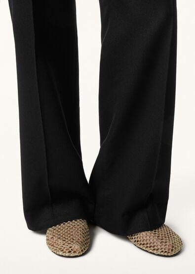 FLOATY FLAT LUREX MESH & METALLIC LAMBSKIN