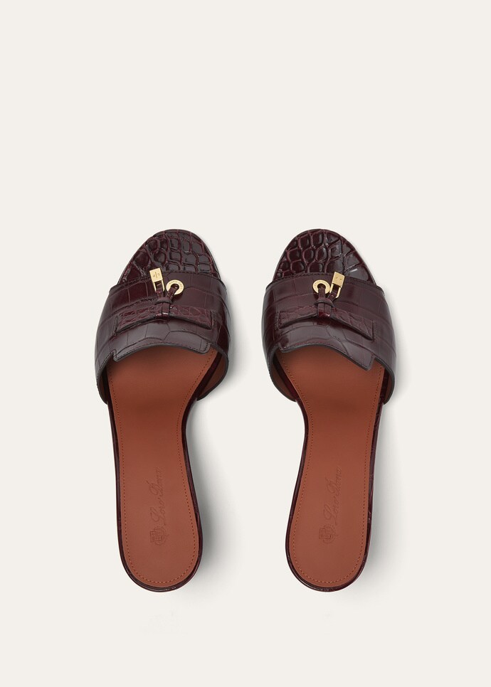 SUMMER CHARMS HEELED MULE T55 INFINITO CROCODILE_FAQ1713_Q0B2_5