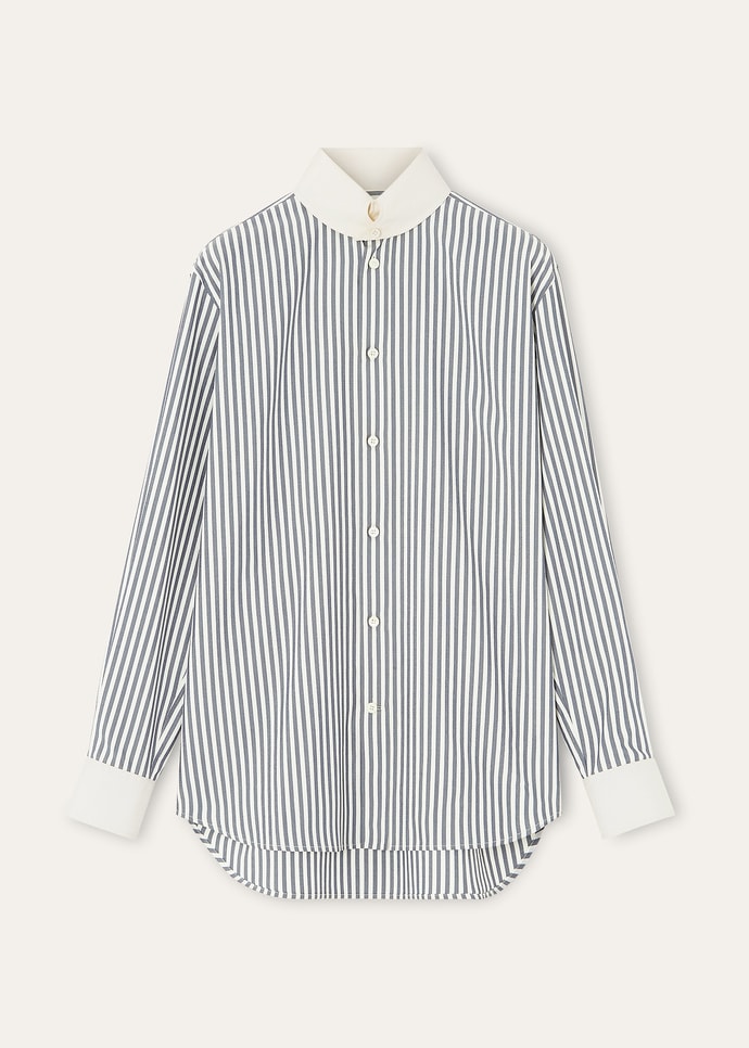 THEA DYLAN COLLAR SHIRT TELA SHAPPE STRIPES_FAQ1732_F7ET_5
