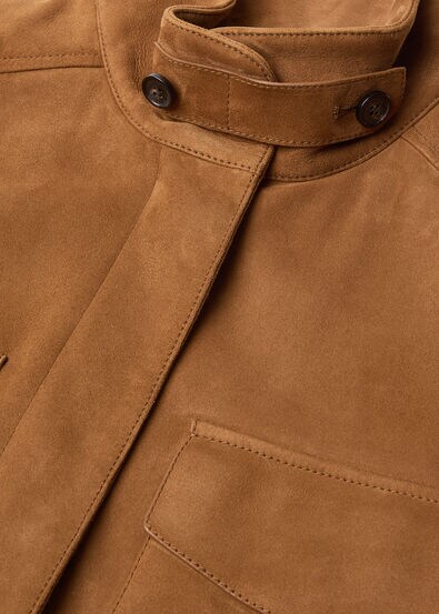 TRAVELLER MINI FIELD JACKET INT.NAT.FULL-GR.LEA.