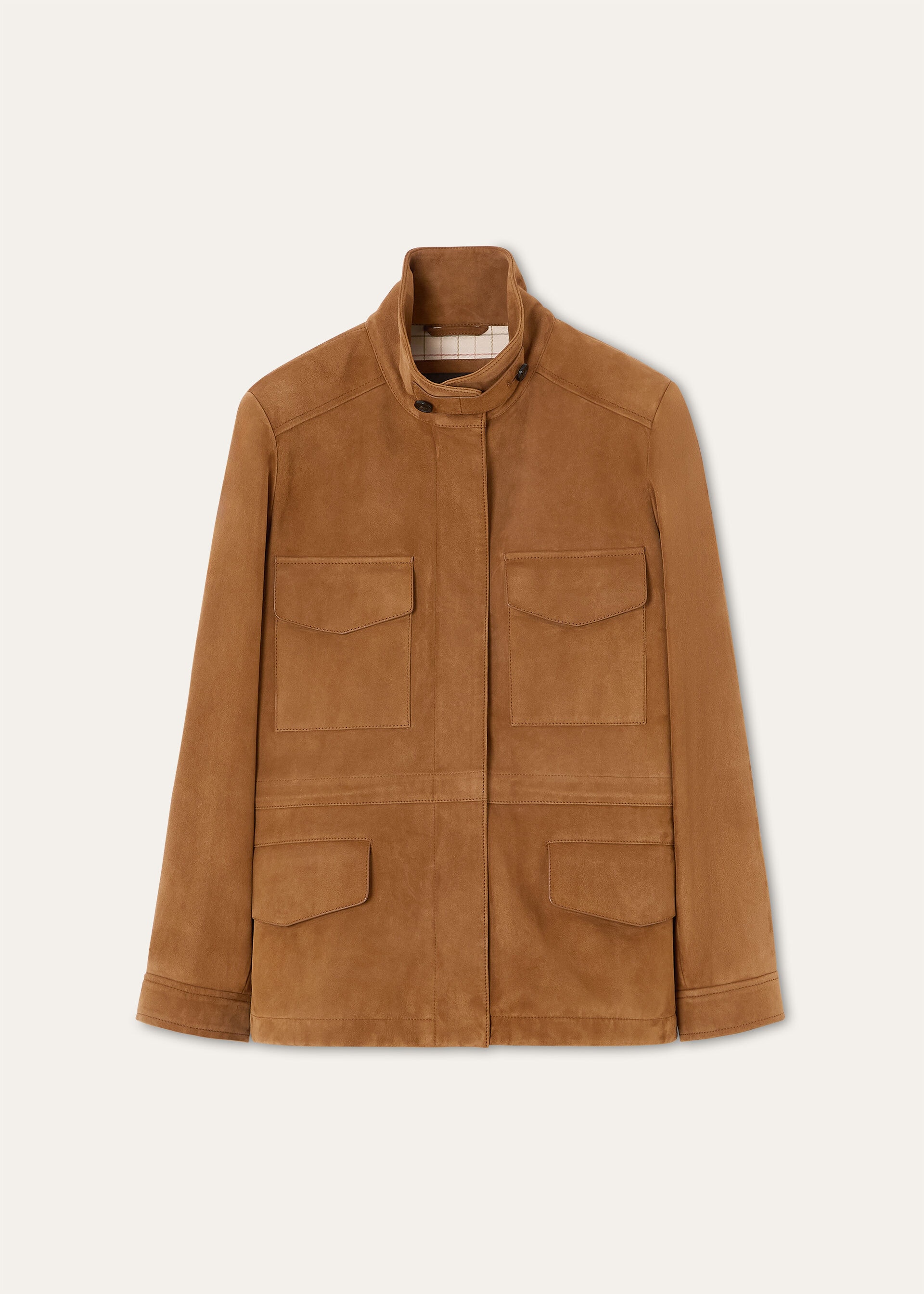 TRAVELLER MINI FIELD JACKET INT.NAT.FULL-GR.LEA.
