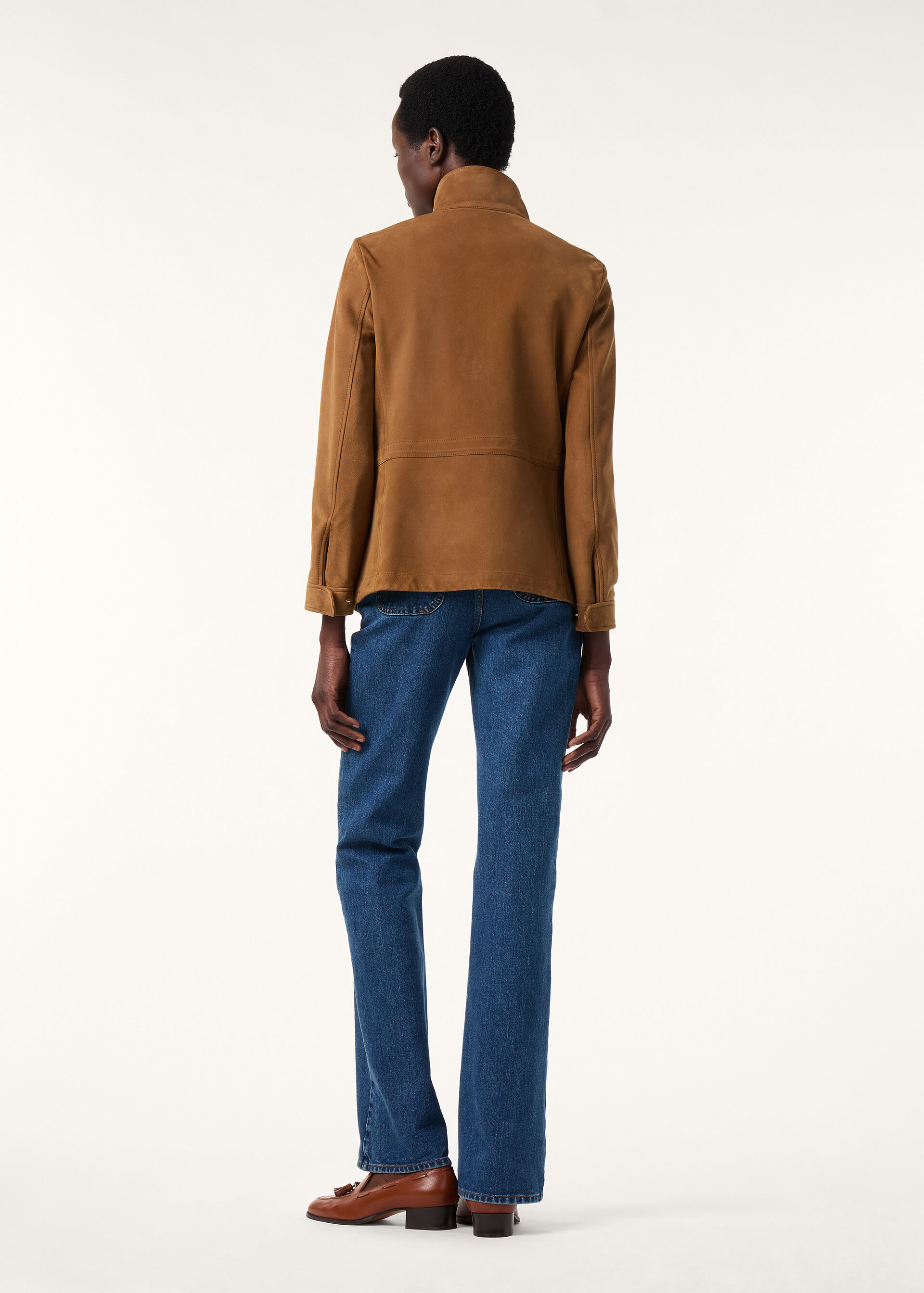 TRAVELLER MINI FIELD JACKET INT.NAT.FULL-GR.LEA.