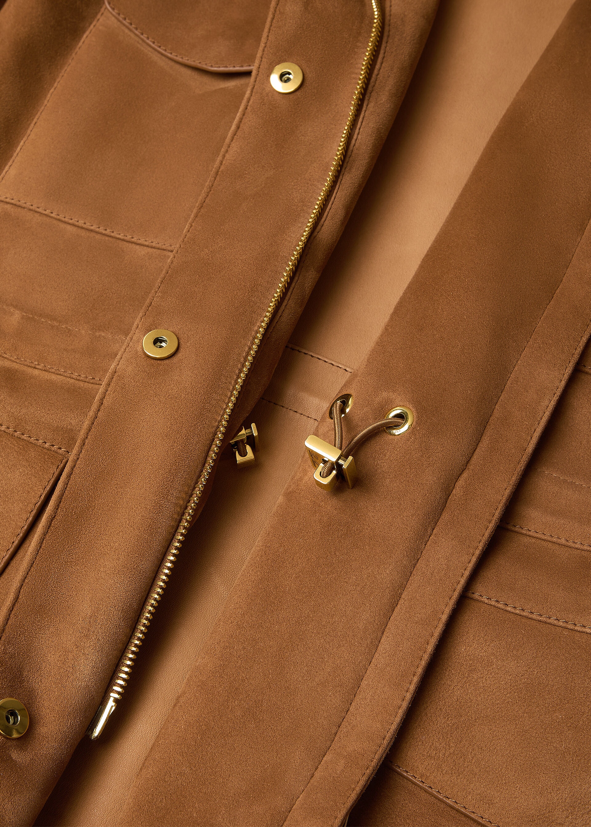 TRAVELLER MINI FIELD JACKET INT.NAT.FULL-GR.LEA.