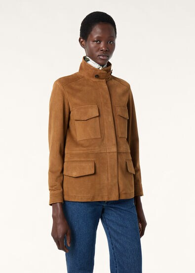 TRAVELLER MINI FIELD JACKET INT.NAT.FULL-GR.LEA.