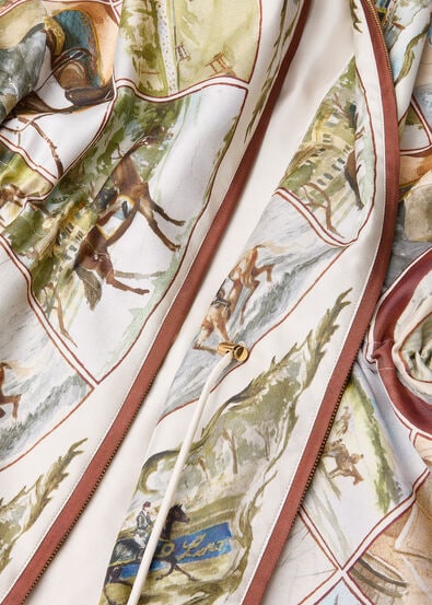 RAFAEL BOMBER LORO PIANA ARENA SILK TWILL