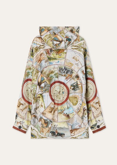 RAFAEL BOMBER LORO PIANA ARENA SILK TWILL