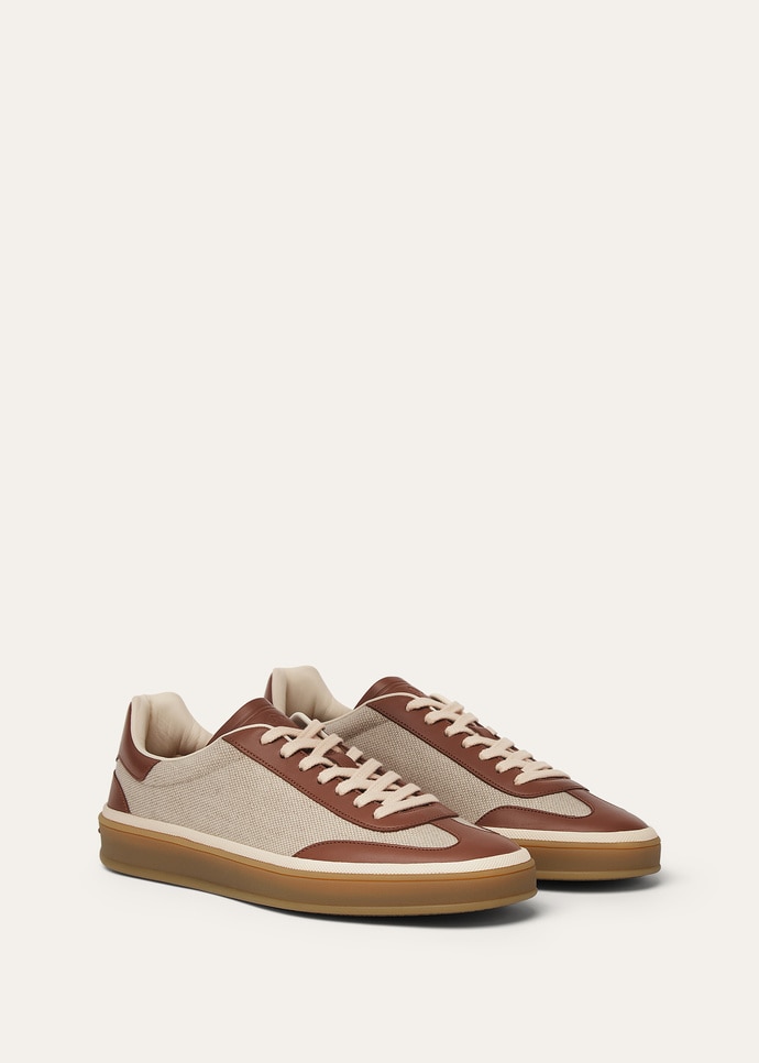 TENNIS WALK NATURAL CANVAS & CALF_FAQ1747_B4AU_3