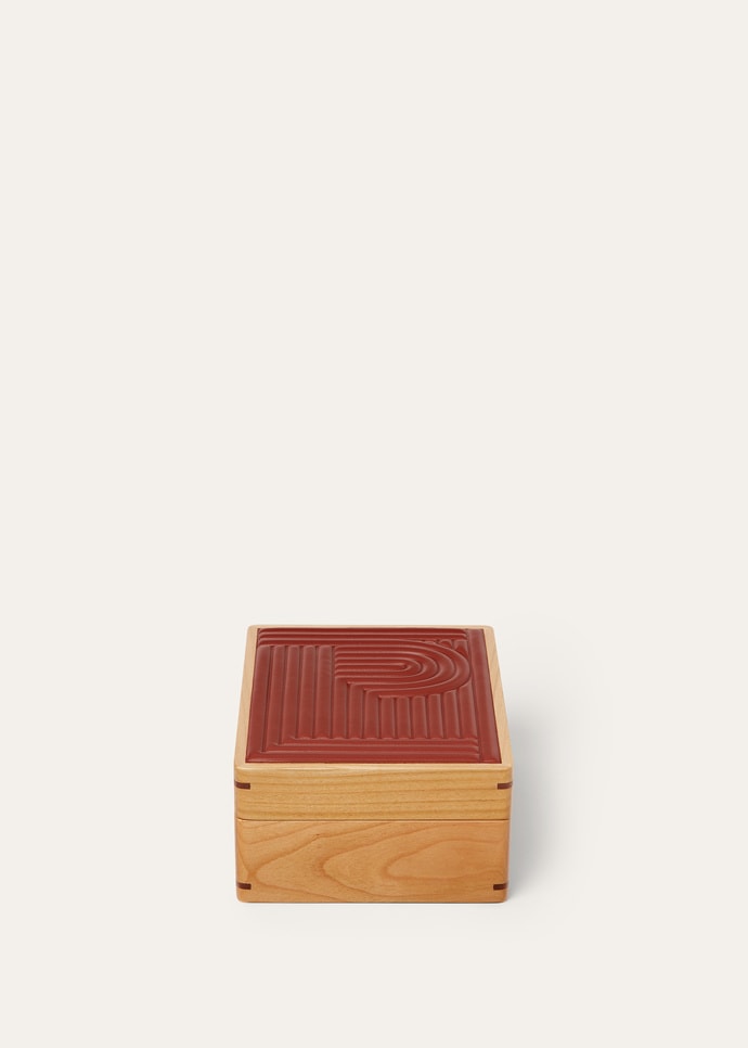 RECT BOX S LABYRINTH CHERRY WOOD_FAQ1752_B5MJ_NR_1