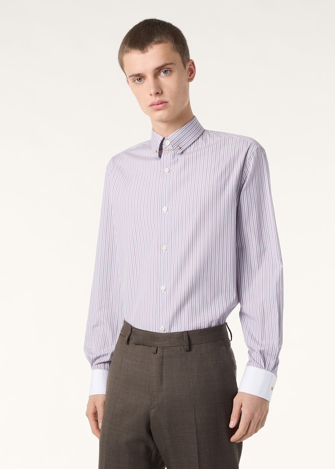 ELIA PENNY BAR COLLAR SHIRT COTTON GLASGOW_FAQ1795_F7DP_3