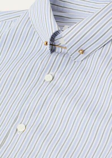 ELIA PENNY BAR COLLAR SHIRT COTTON GLASGOW