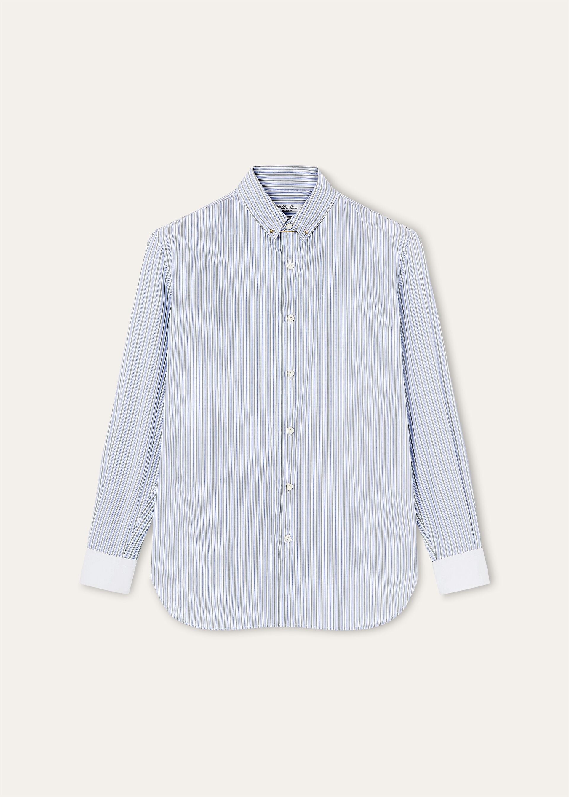ELIA PENNY BAR COLLAR SHIRT COTTON GLASGOW