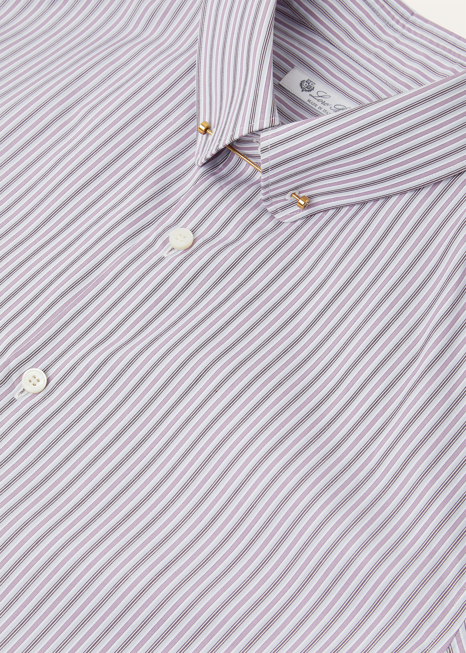 ELIA PENNY BAR COLLAR SHIRT COTTON GLASGOW