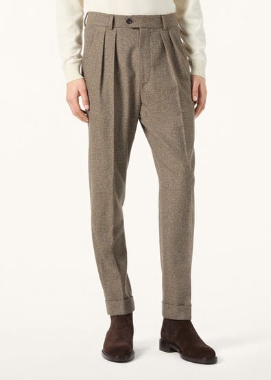 STAFFORD TROUSERS WISH CASH MOULINE'