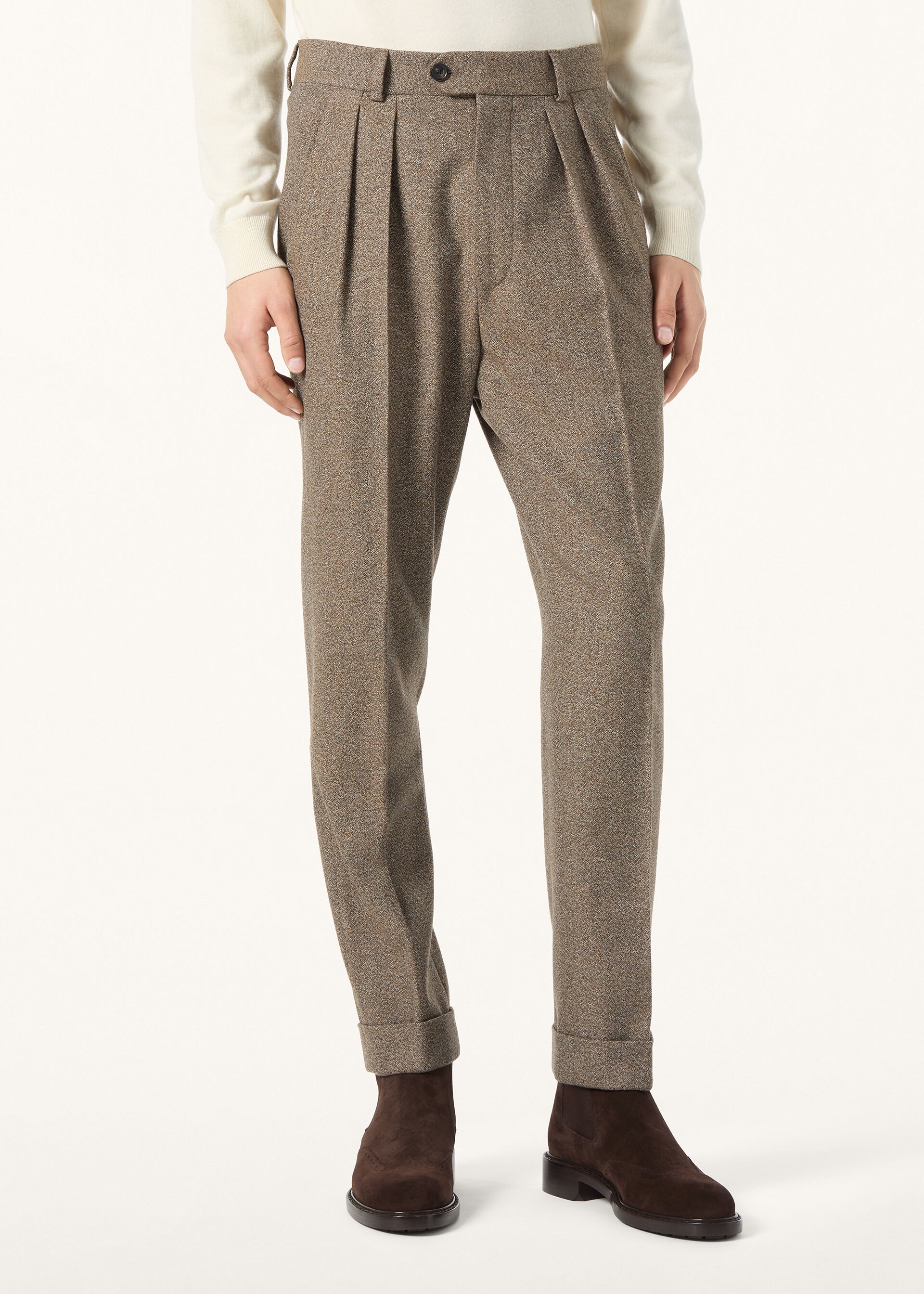 STAFFORD TROUSERS WISH CASH MOULINE'