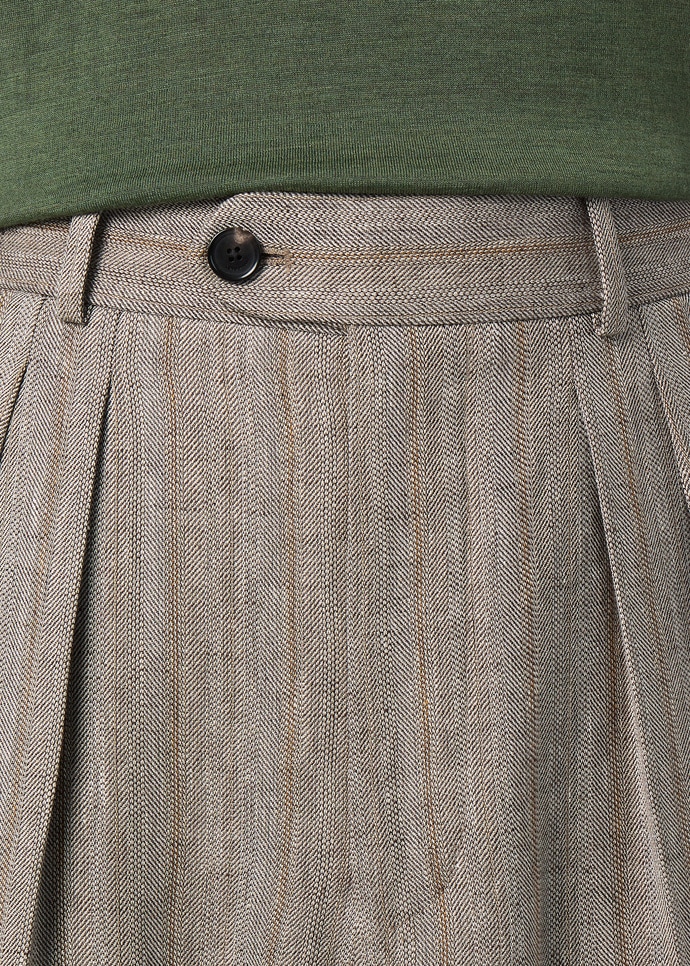 STAFFORD TROUSERS LIGHT LINEN CHEVRON_FAQ1830_F7C4_2