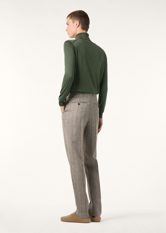 STAFFORD TROUSERS LIGHT LINEN CHEVRON_FAQ1830_F7C4_4