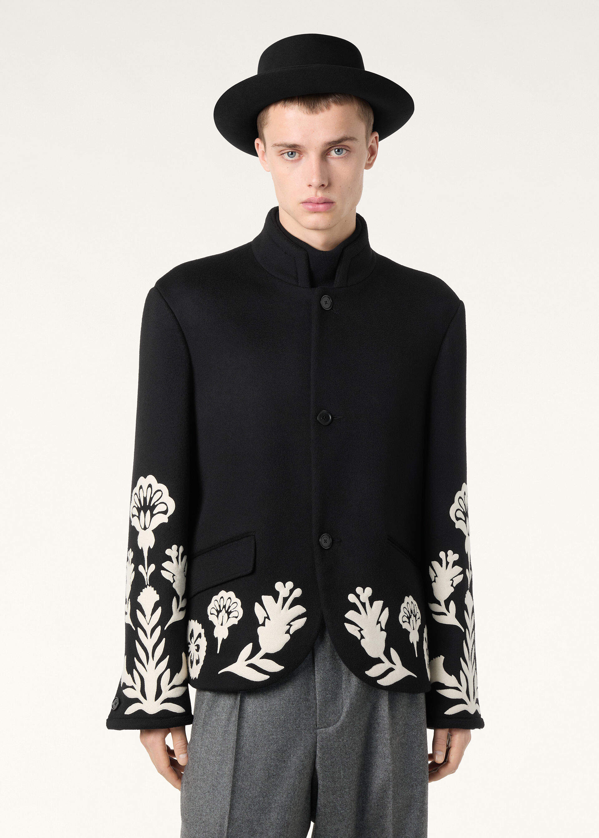 JUAN BLOUSON LOS ALERCES APPLIQUES