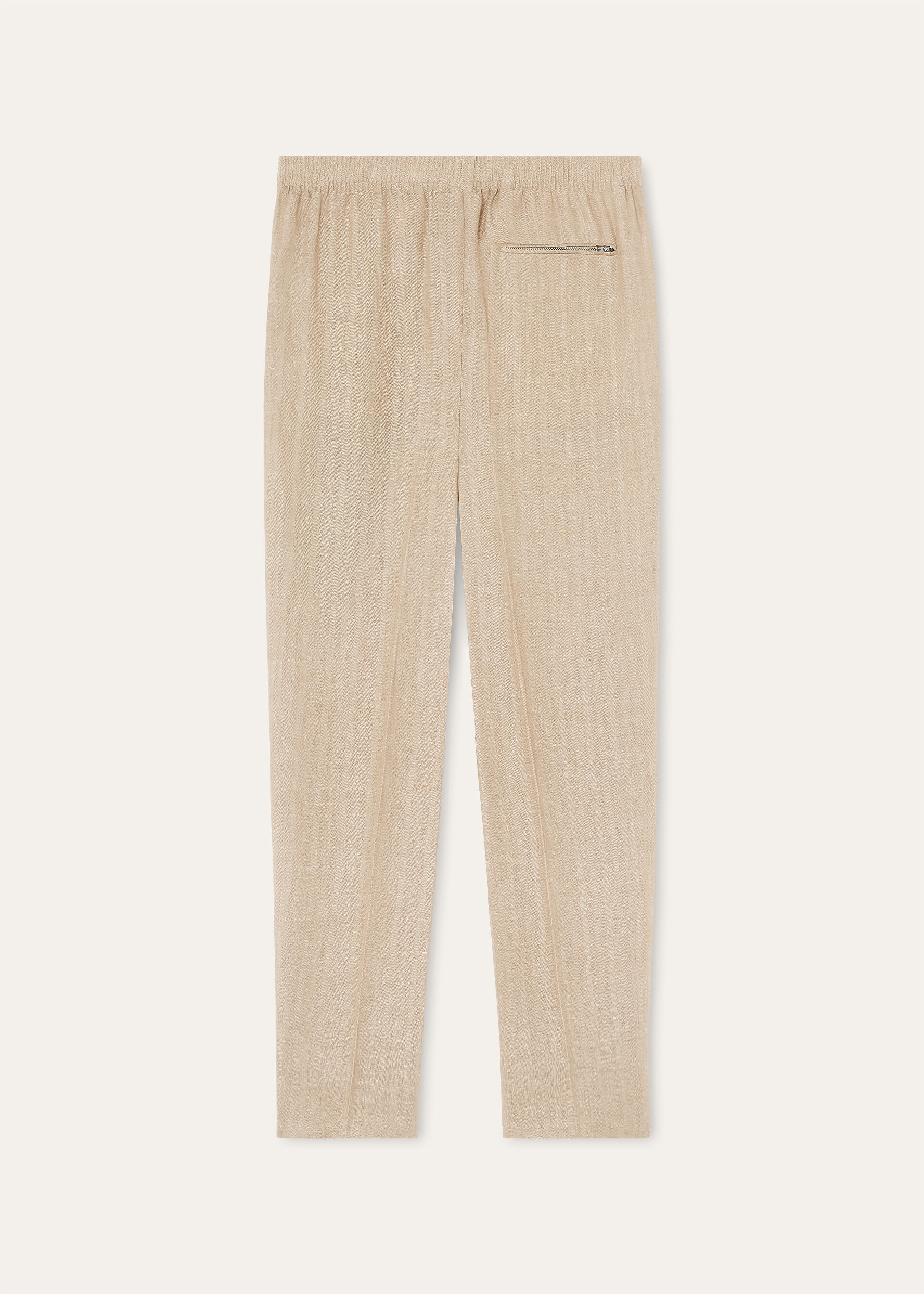 JAN TROUSERS LINEN HERRINGBONE