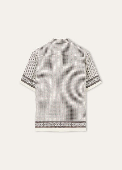 FEDERICO SHIRT SS LORO PIANA CARDO SOLARE