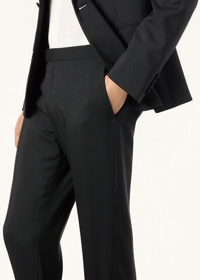 HIGHGROVE NOTCH SB SUIT TUX MOHAIR PLAIN WEAVE