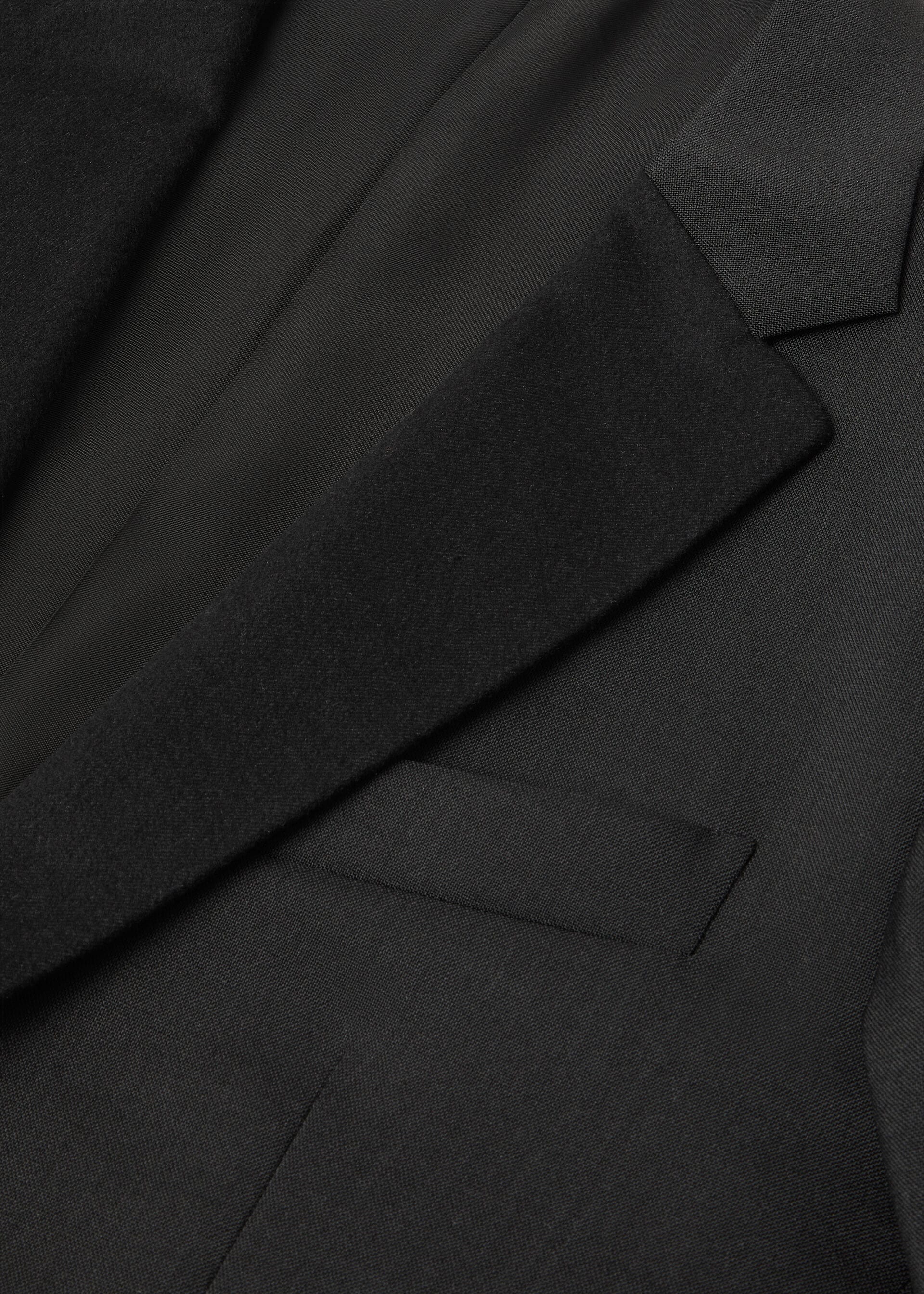 HIGHGROVE NOTCH SB SUIT TUX MOHAIR PLAIN WEAVE
