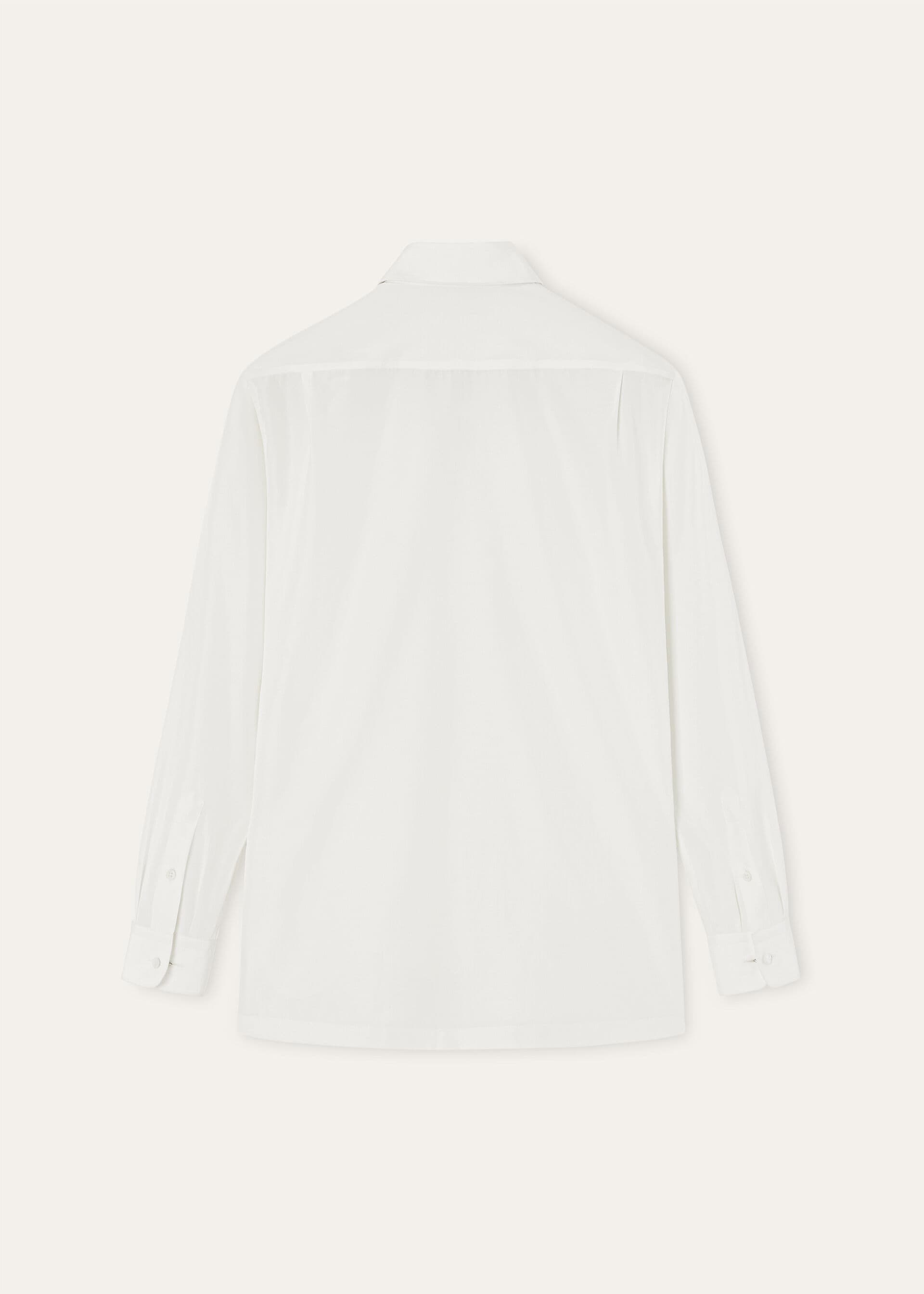 FILIPPO TUX SHIRT COTTON SILK POPELINE
