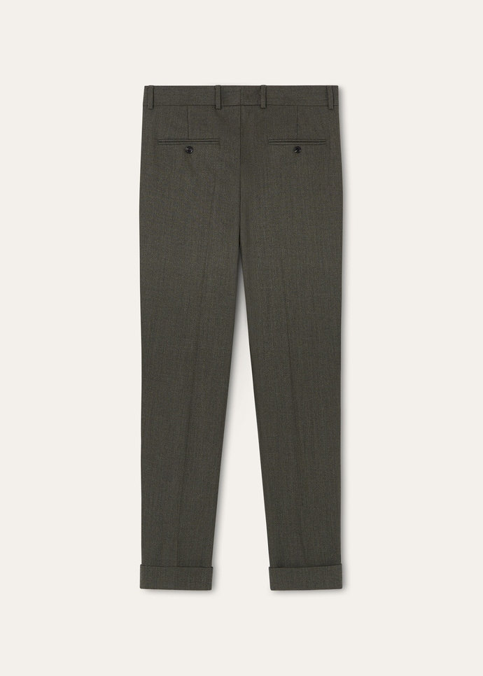 STAFFORD TROUSERS WOOL CANVAS MELANGE_FAQ1914_51DC_6