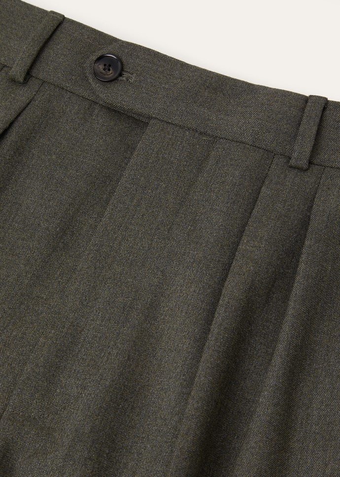 STAFFORD TROUSERS WOOL CANVAS MELANGE_FAQ1914_51DC_7