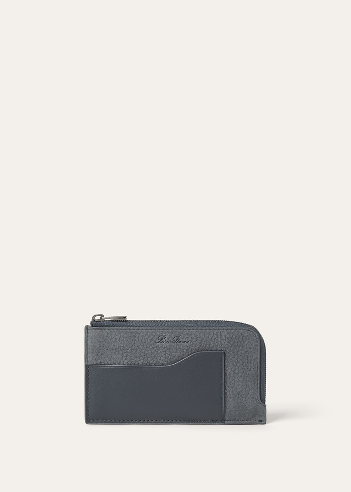 EXTRA ZIPPOUCH WTH CARDHOLDER GRAINED NUBUCK_FAQ1918_706F_NR_1