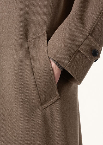 HAMPTON COAT COVER MOULINE'