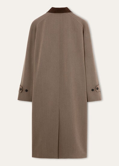 HAMPTON COAT COVER MOULINE'