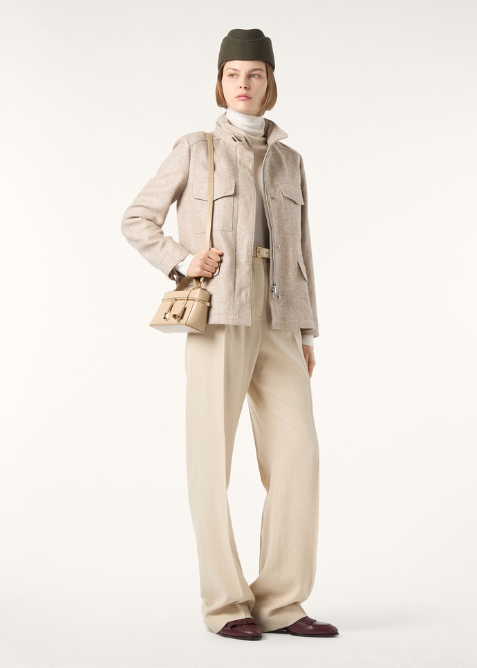 TRAVELLER MINI FIELD JACKET LINEN COTT MALFILE'_FAQ1922_F7BX_1