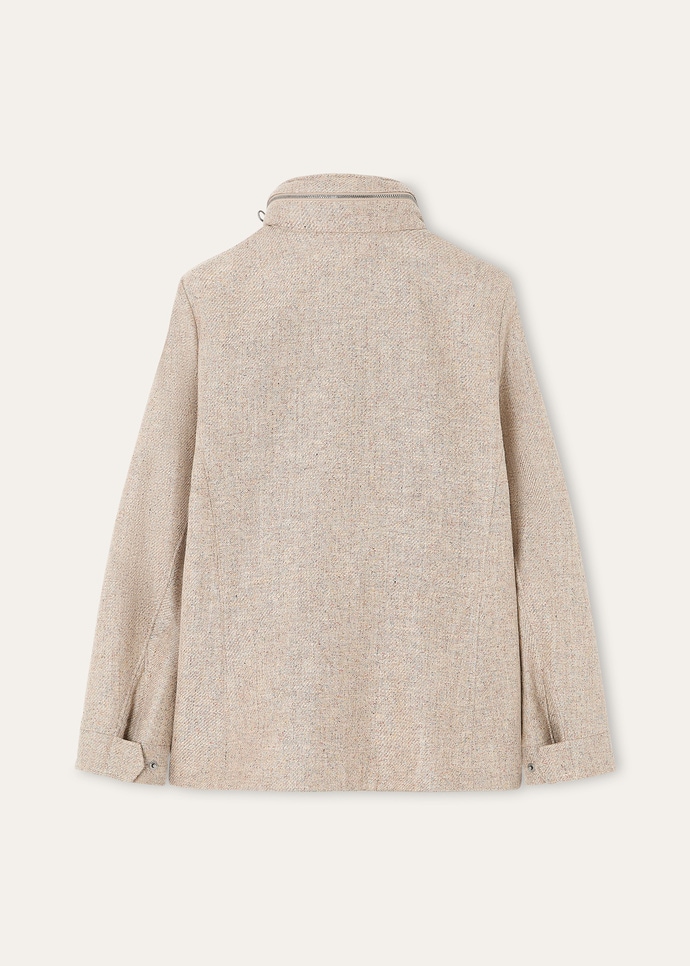 TRAVELLER MINI FIELD JACKET LINEN COTT MALFILE'_FAQ1922_F7BX_6