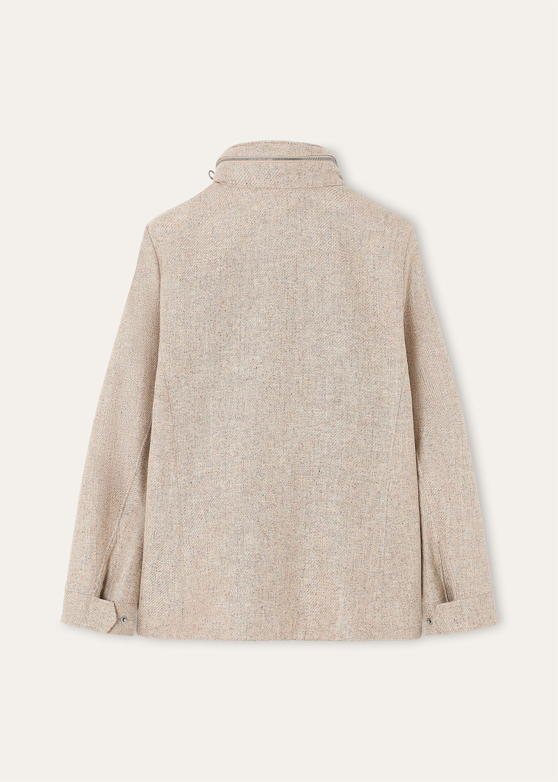 TRAVELLER MINI FIELD JACKET LINEN COTT MALFILE'