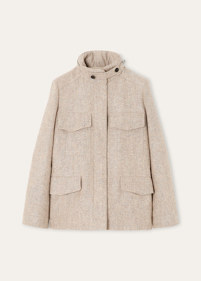 TRAVELLER MINI FIELD JACKET LINEN COTT MALFILE'_FAQ1922_F7BX_5