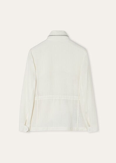 TRAVELLER MINI FIELD JACKET SUMMER LINEN CREPE