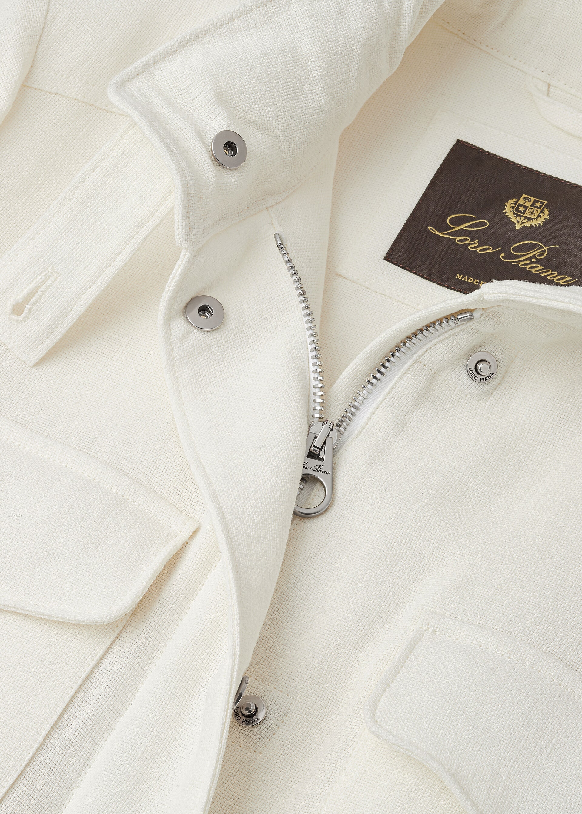 TRAVELLER MINI FIELD JACKET SUMMER LINEN CREPE