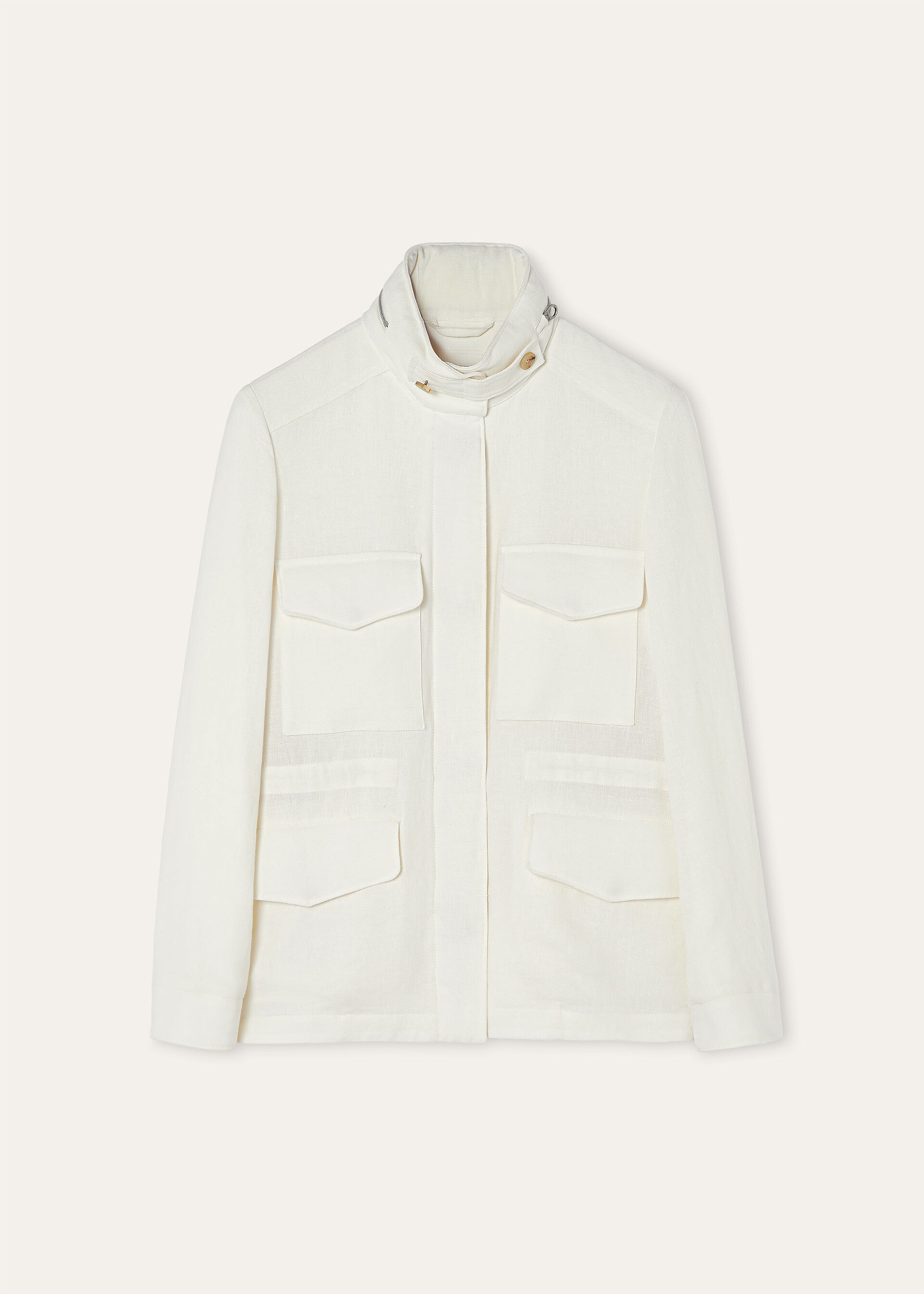 TRAVELLER MINI FIELD JACKET SUMMER LINEN CREPE