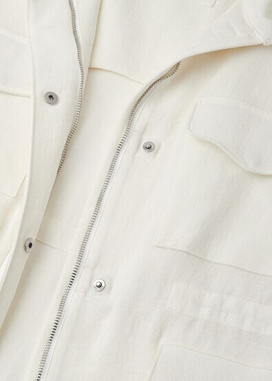 TRAVELLER MINI FIELD JACKET SUMMER LINEN CREPE