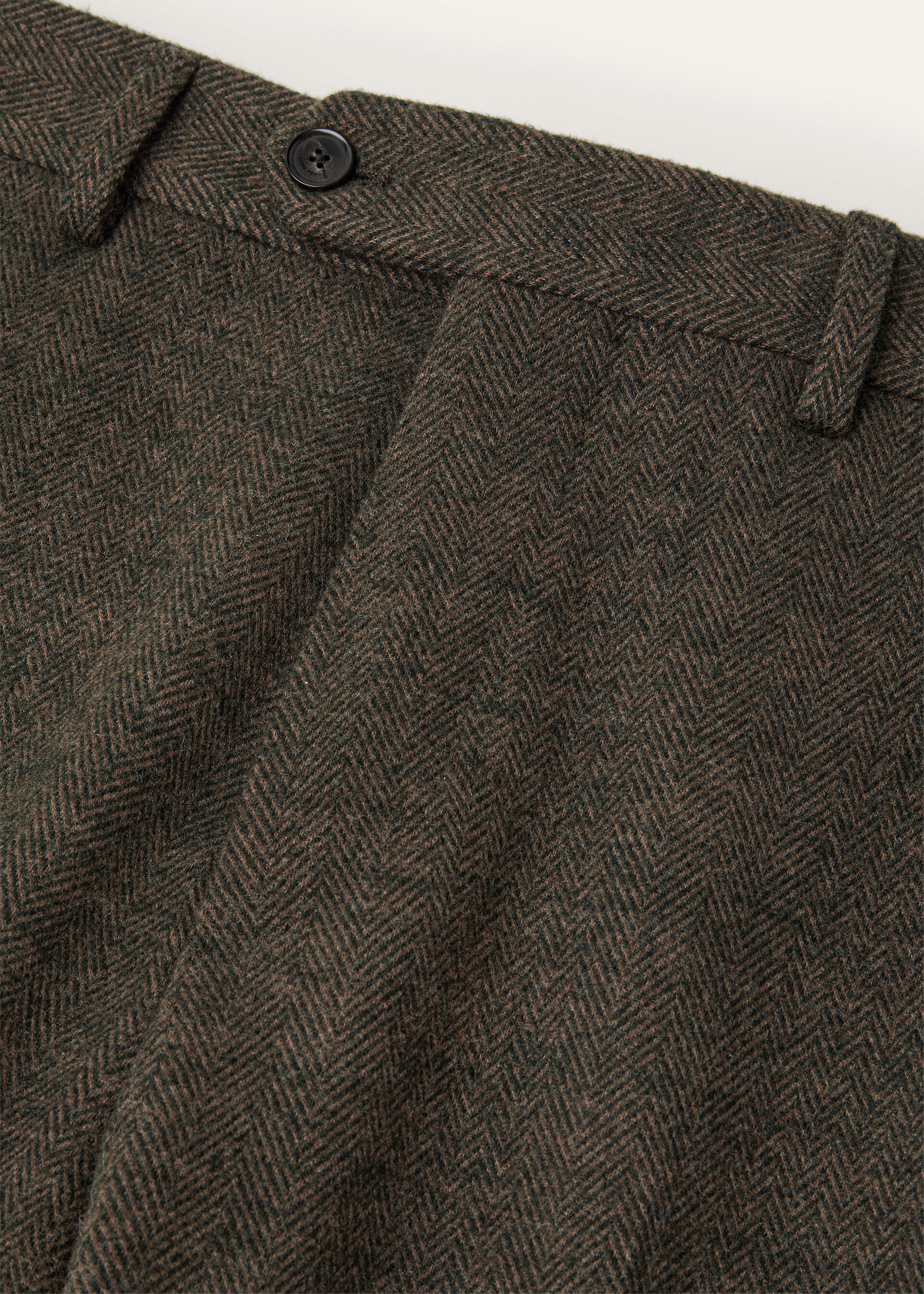 CARLO TROUSERS JERSEY WOOL CHEVRON
