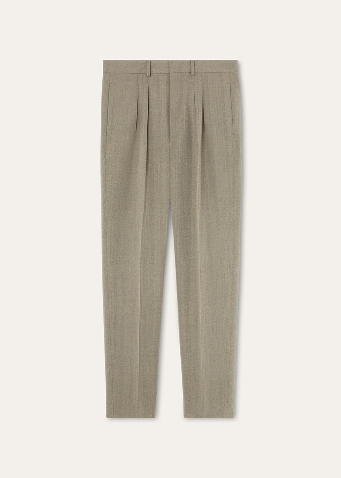 MILANO PEAK DB SUIT WOOL MOULINE' CHEVRON_FAQ1948_F6ZL_9